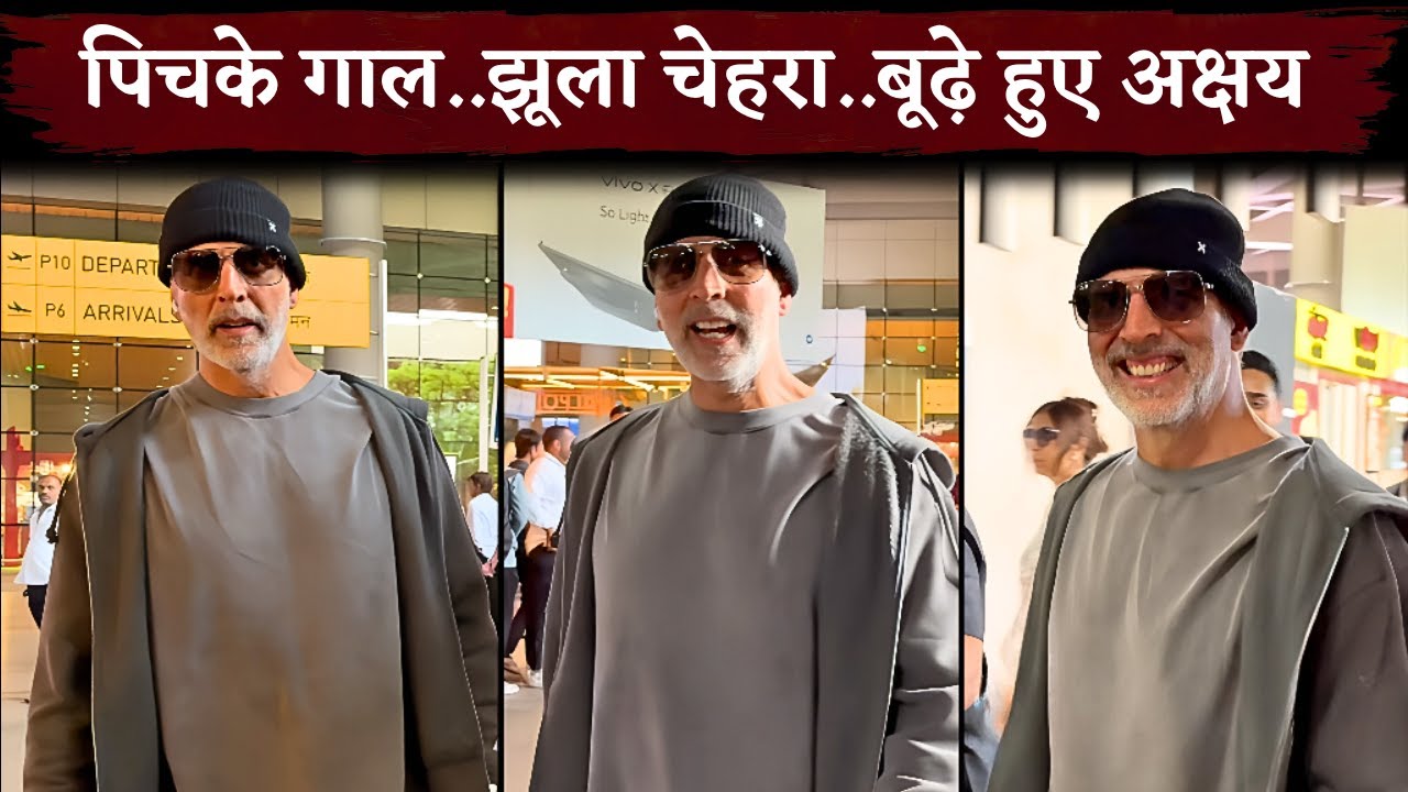 Akshay Kumar Looks So Old and Wrinkled Without Makeup In Latest Video