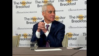 Monitor Event with Rahm Emanuel