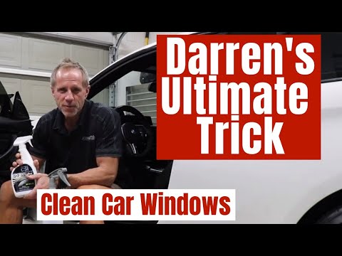 Clean Car Windows: Darren&rsquo;s ULTIMATE off-label trick!