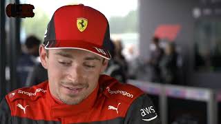 Charles Leclerc Post Qualifying Interview - F1 Belgian Grand Prix 2022