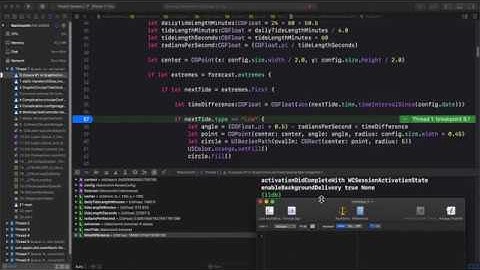 Building a Tide Clock complication for Watchsmith