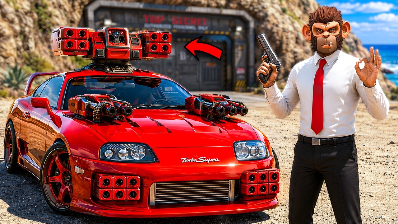 Stealing TOP SECRET TURBO SUPRA sa GTA 5