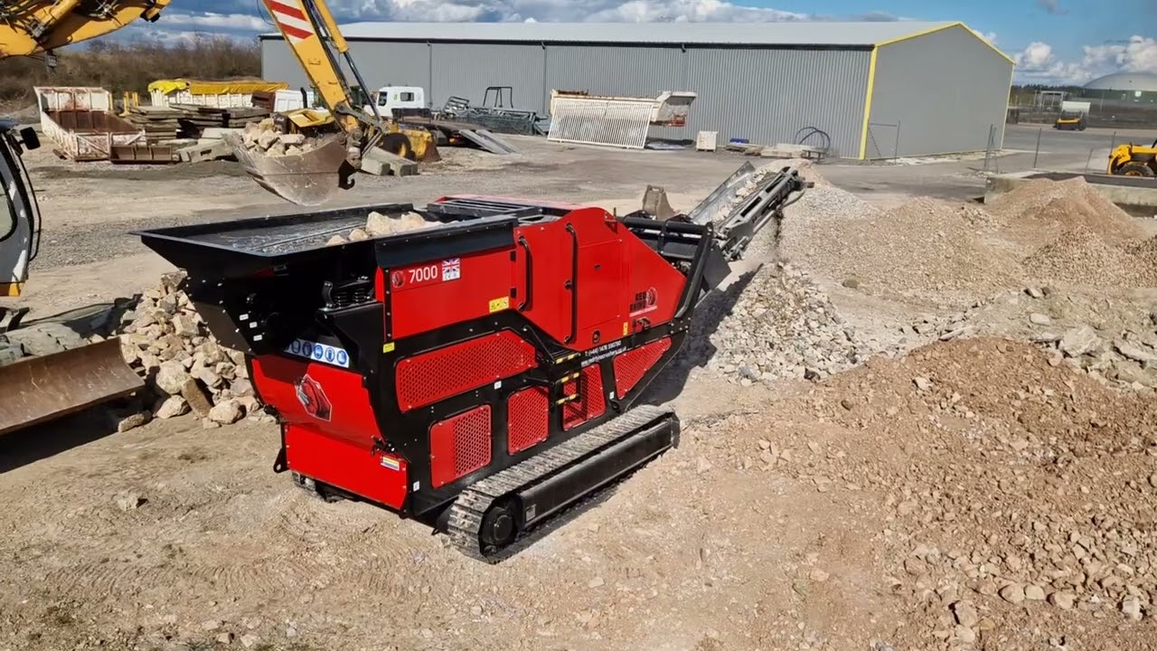 Concasseur compact 12 tonnes RED RHINO 7000 Plus