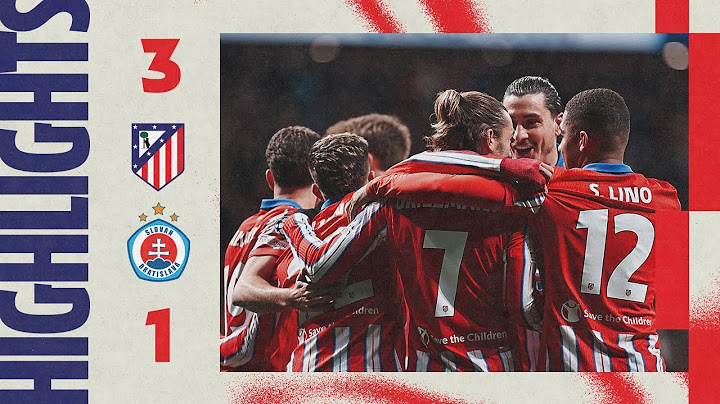 HIGHLIGHTS | Atlético de Madrid 3-1 Slovan Bratislava | UCL | ⚽ Griezmann (2) & J. Alvarez