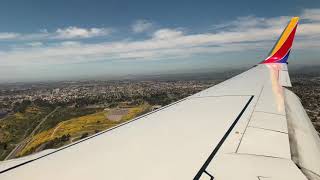 Boeing 737-700 - Approach and Landing at San Diego International Airport