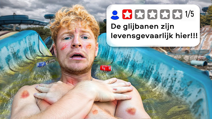 Ik Bezocht Het Slechtste Waterpark!