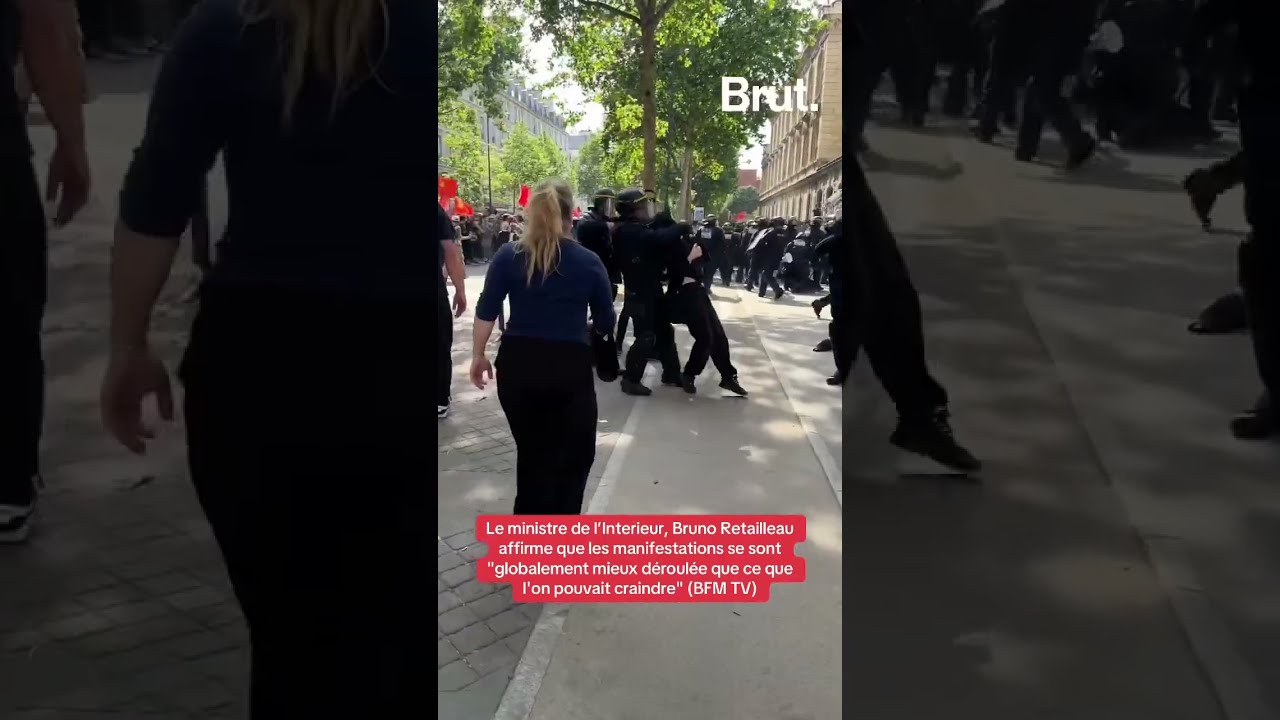 52 Interpellations Dans La Manifestation Paris Apr S Plusieurs Incidents 