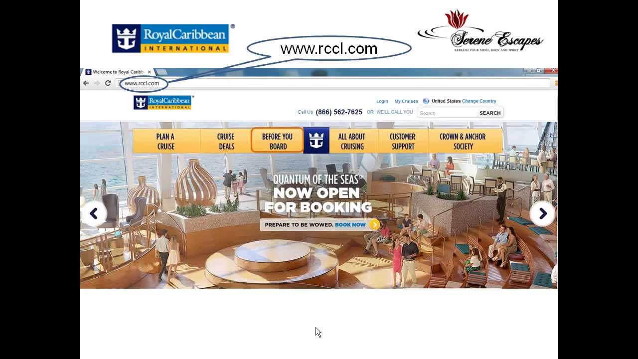 Royal Caribbean Pre-Cruise Planner Info. - YouTube