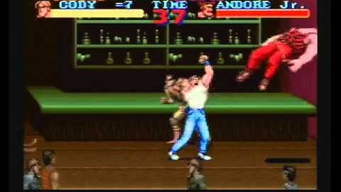 Final Fight [SNES, Cody] (West Side, No Damage)