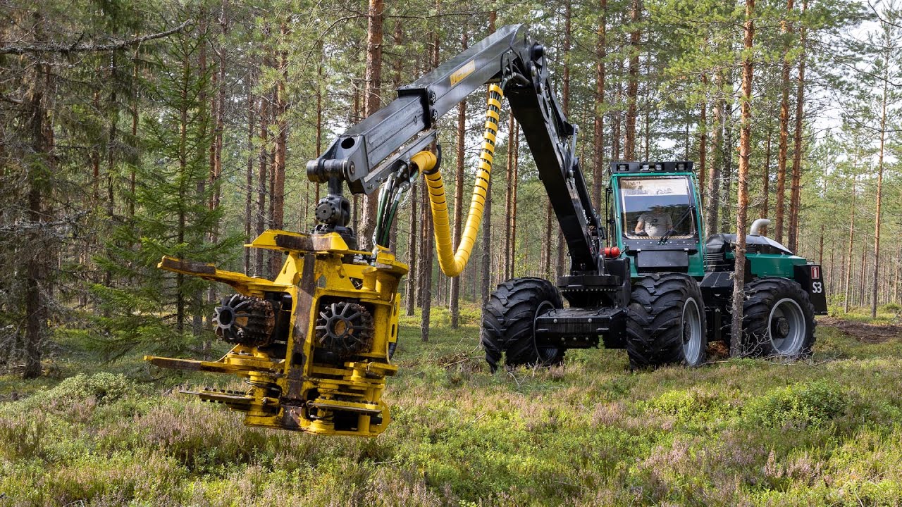 ProSilva S3 Energiapuuharvesteri