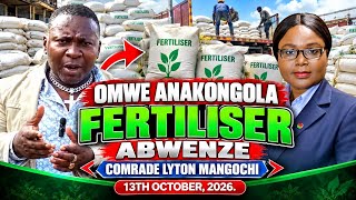 COMRADE LYTON MANGOCHI | THOSE WHO BORROWED FERTILIZER SHOULD RETURN IT #lytonmangochi #comradent...
