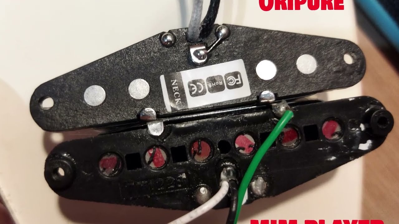 Oripure Telecaster neck pickup VS. MIM Player neck pickup