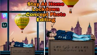 Picsart Stay At Home Concept Photo Editing Tutorial | Spread Awareness To People stay home stay safe screenshot 4