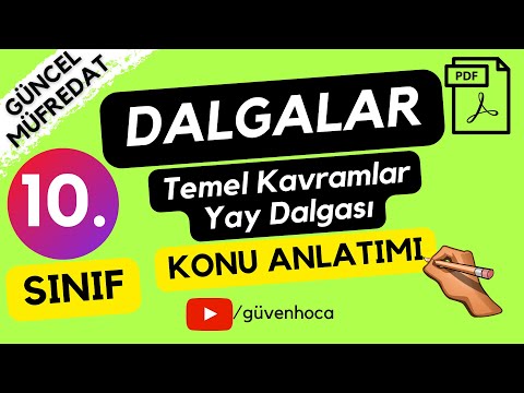 10.SINIF FİZİK 3.ÜNİTE - DALGALAR FULL TEKRAR + PDF