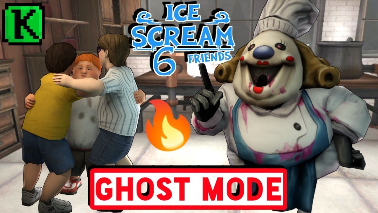 Ice Scream 6 Ghost Mode Full Gameplay