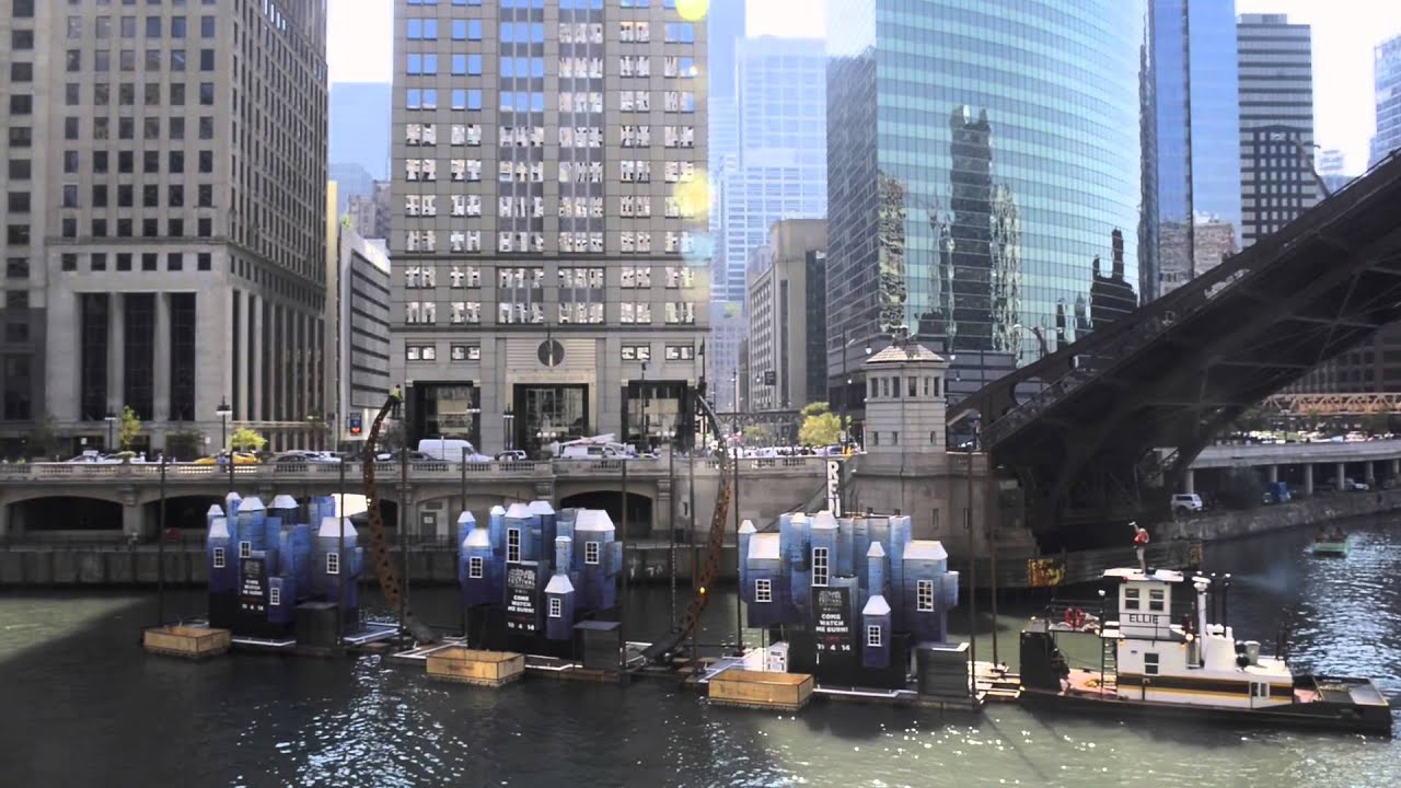 Houses on the Chicago River YouTube
