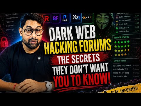 Your Data Is Being Sold Here | Dark Web Hacker Forums Explained