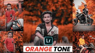 Lightroom Moody Orange Color Tone Photo Editing | Lightroom Mobile Editing || HQ EDITZ