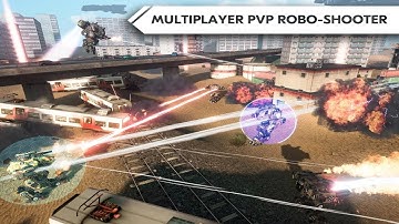 ROBOT WARFARE ONLINE Android Gameplay