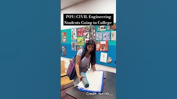 Life of Civil Engineering Students 🥲😂 Engineering College #shorts #engineering #college #civil funny