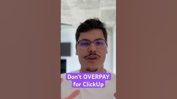 How to save your money in ClickUp