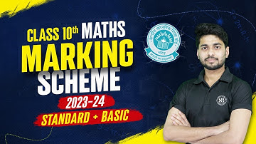 Class 10 Maths Marking Scheme 2023-24 (Chapter Wise Blueprint)