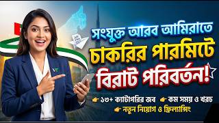 ইউএই-তে বড় পরিবর্তন! ১৩ ধরণের কাজের পারমিট ও কম খরচে ভিসা ২০২৬ ! dubai work visa ! dubai visa update