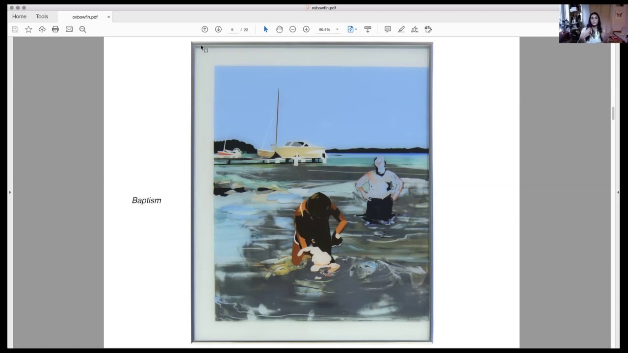 The Oxbow School - Online Visiting Artist Series with Jessica Frances Grégoire Lancaster