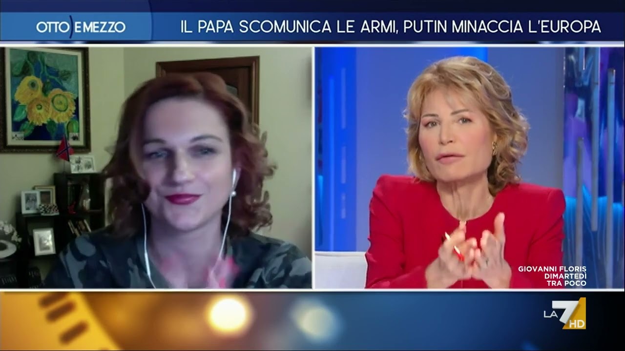 La giornalista Yulia Vityazeva: 