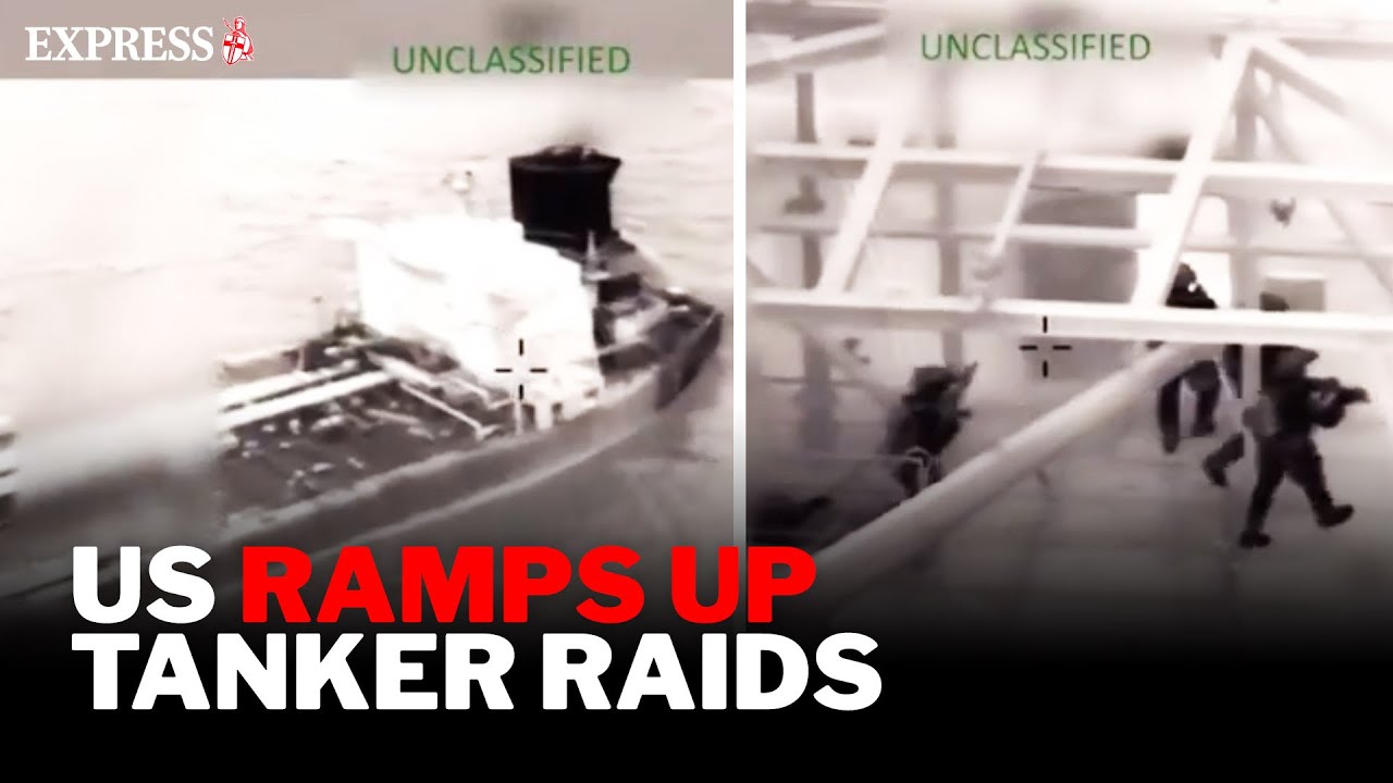 US special forces raid ANOTHER oil tanker with 'Russian links' as WW3 ...