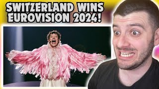Switzerland wins Eurovision 2024- HOW DO YOU FEEL?