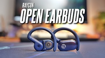 U zult versteld staan ​​van de GELUIDSKWALITEIT van Raycon Open Earbuds!
