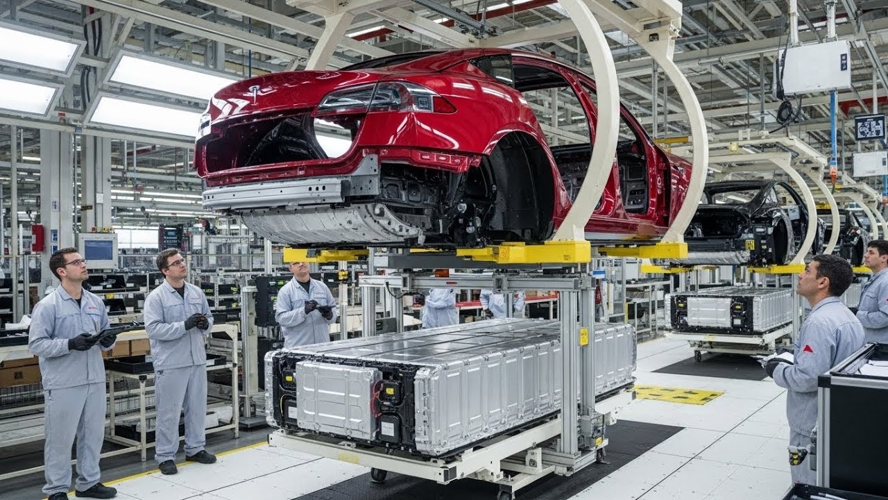 Inside the Luxury Tesla Factory – How Million-Dollar EVs Are Made (Full ...