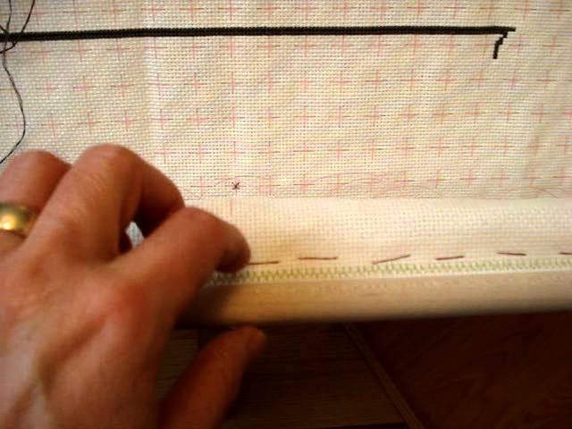 Scrolling Stitch Frame - How to assemble and load & unload your hand  stitching projects 