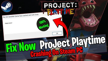 How To Fix Project Playtime Crashing On Steam