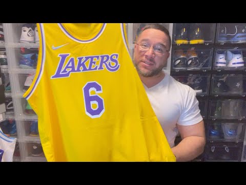 LeBron James' new No. 6 Lakers jersey photos leaked