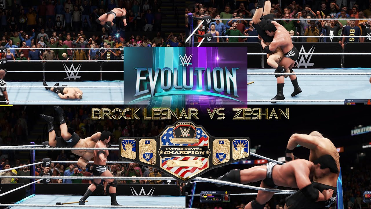 Brock Lesnar vs Zeshan - United State Championship