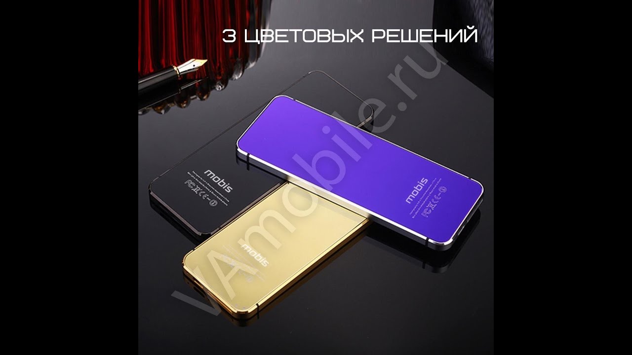 Mobis R1 кнопочно сенсорный телефон