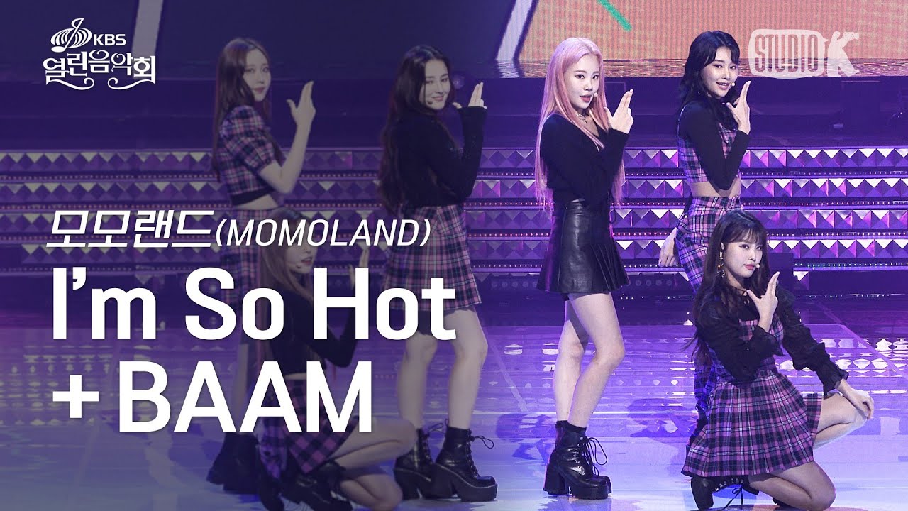[K-Choreo 4K] 모모랜드 직캠 'I'm So Hot + BAAM' (MOMOLAND Choreography) l @OpenConcert 191110