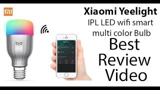 Xiaomi Yeelight  LED wifi smart Bulb Review in hindi/urdu screenshot 4