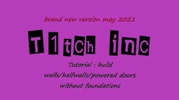 walls without foundations new tricks
