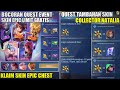 BOCORAN QUEST EVENT SKIN EPIC LIMITED BEBAS PILIH GRATIS! QUEST TAMBAHAN SKIN COLLECTOR NATALIA MLBB