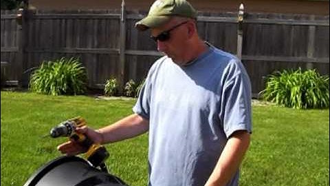 Make a Compost Tumbler from a Garbage Can