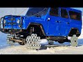 ГАЙКИ ВМЕСТО КОЛЕС на УАЗ ... Лучшие самодельные колеса или ... ? ... RC OFFroad 4x4