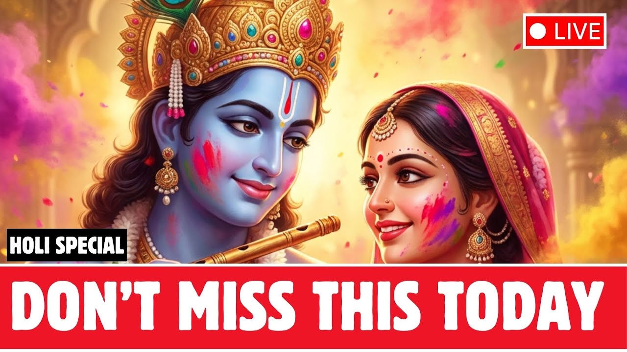 Holi Special Krishna Mantras for Peace, Joy & Loving Relationships | Nonstop Krishna Bhajans