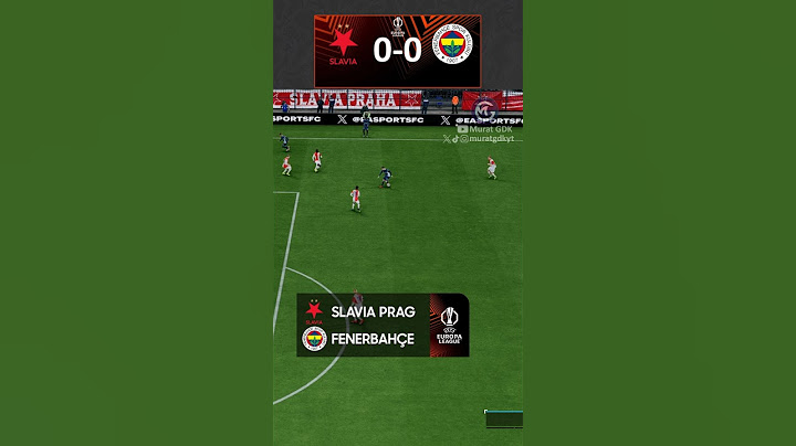 Slavia Prag Fenerbahçe / Avrupa Ligi 5. Hafta / FC 25 #fb #fenerbahçe #europaleague