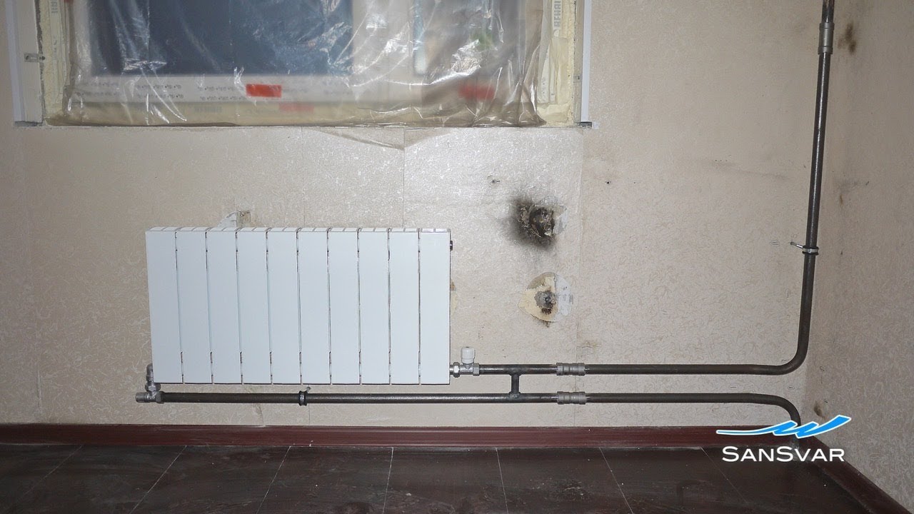 Установка радиаторов отопления рифар монолит 500 - фото