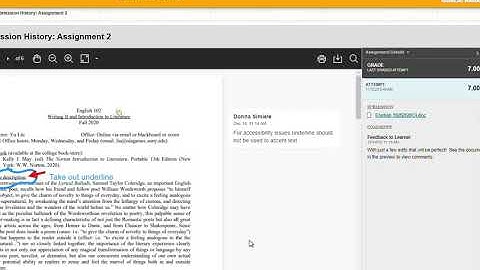 Viewing My Grades for Students in Blackboard