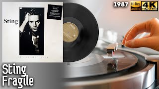 Sting - Fragile, Vinyl video 4K, 24bit/96kHz