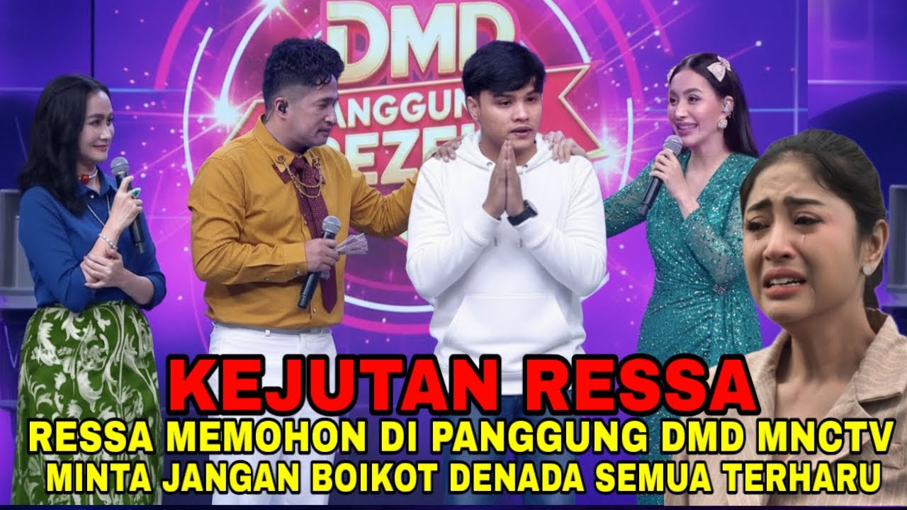 Kejutan Untuk Denada, Ressa Tiba tiba datang Ke DMD MNCTV, Minta Jangan Bookot Denada #denada 